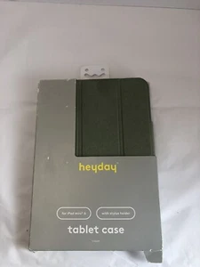 Heyday Folio Tablet  Case for iPad mini 6 Greenish  Colored Suede Feel - Picture 1 of 4