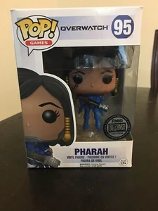 Funko Pop Games Overwatch 95 Pharah Blue Armor Blizzard Vinyl Figure New READ - Picture 1 of 12