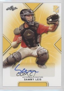 2021 Leaf Perfect Game National Showcase Yellow /20 Sammy Leis #BA-SL1 Auto