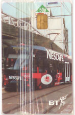 UK BT Phonecards - 50p Telephone Card Club - Nescafe Tram TCC: Croydon Fair 2000