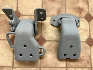 1969 1970 Mustang Right Door Hinge Top And Bottom OEM - Picture 1 of 4