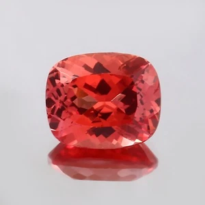 Piedra preciosa suelta de zafiro Padparadscha natural de Ceilán de 7,80 quilates 12x10 mm - Imagen 1 de 4