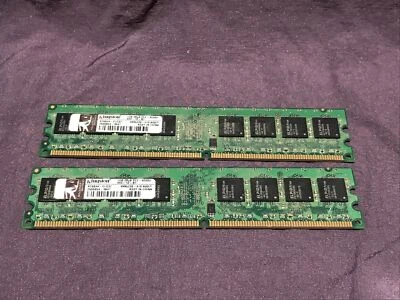 Kingston 1GB 2Rx8 PC2 4200U 444-12-B1 KC6684-ELG37 2611612-0651 9995230-016A00LF - Image 1 of 4