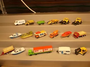 Majorette Bauknecht Lesney Matchbox trattore auto camion barca autotrasportatore cemento - Foto 1 di 23