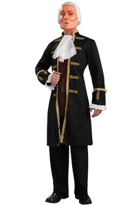 Brand New President George Washington Founding Father Adult Costume - Picture 1 of 1