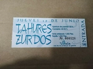 Left-Handed TAHURES Thursday June 19 - Ticket Entry - Picture 1 of 1