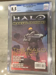 Halo Spotlight graded CGC 8.5 Xbox Video Game Comic Halo Marvel Master Chief - Picture 1 of 5
