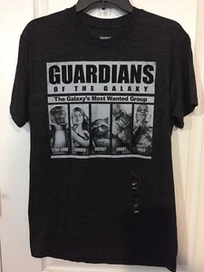 Marvel Guardians of the Galaxy Comics Mens size S or L Black Graphic Tee - Picture 1 of 1
