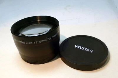 55mm Thread HD 2.2X AUX Telephoto 58mm Lens for 18-55mm AF-P - Image 1 of 4