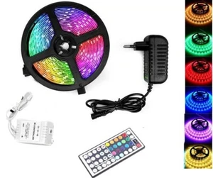 RGB LED Stripe Leiste Streifen 3528 SMD Band Licht Leuchte Lichterkette 5-20M - Bild 1 von 16