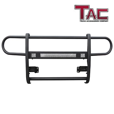For 2021-2024 Ford Bronco SUV Front Runner Guard BLK Brush Nudge Push Bull Bar - Image 1 of 4