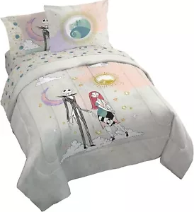 Disney Nightmare Before Christmas "Jack and Sally" Kids Bed Set-AB0DJV2K4864 - Picture 1 of 11