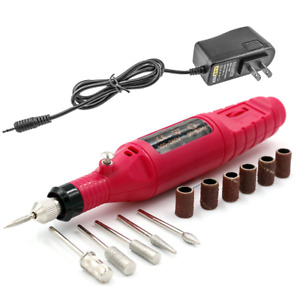 Portable Electric Nail Drill Set Pen Sander Polish Machine Acrylic Gel Manicure