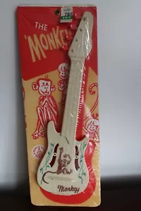 VINTAGE 1960's CARNIVAL TOY "THE MONKEY" GUITAR NEW / SEALED - Picture 1 of 4