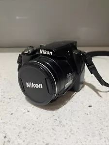 Nikon COOLPIX P90 Digital Camera Black From Japan - Picture 1 of 11