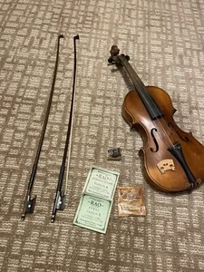 Very Old Third Generation violin vintage Has Issues Great Find - Picture 1 of 12