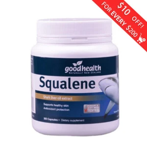 Good Health Squalene Shark Liver Oil Extract 1000mg 300 Capsules Immune Support - Picture 1 of 2