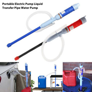Electric Handheld Portable Fuel Oil Water Liquid Transfer Water Pump Battery RG