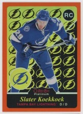 2015-16 /49 Slater Koekkoek Rookie /49 Tampa Bay Lightning #R81
