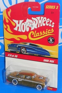 Hot Wheels 2007 Classics Series 3 #14 Shoe Box Spectraflame Yellow - Picture 1 of 2