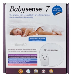 BabySense 7 Baby Monitor BREATHING MOVEMENT Motion Sensor Pads SOUND ALARM NEW ! - Picture 1 of 10