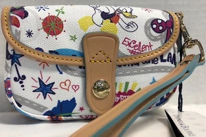 NWT~Dooney & Bourke*DISNEY*Disney Land Run Marathon*Flap Wristlet*18200B S220 - Picture 1 of 8