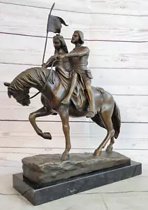 Bronze Figur Skulptur eines Paares zu Pferd von Julius Schmidt-Felling - Bild 1 von 10