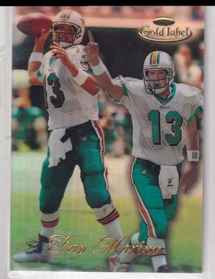 1998 Topps Gold Label #30 Dan Marino - Image 1 of 2