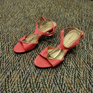 *Free Ship* Karen Scott Womens Danee Open Toe Dressy Heels Size 9.5 - Picture 1 of 8