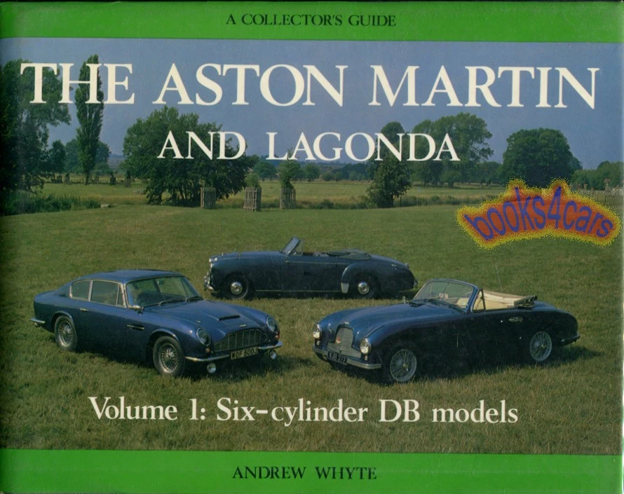 LIBRO ASTON MARTIN DB LAGONDA GUÍA DE COLECCIONISTA DB4 DB5 DB6 DB2 WHYTE SIX 6 Foto 1 de 1