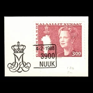 Grönland, Scott 130, Queen Margrethe, 1980-1989, gebraucht, 110874 - Bild 1 von 2