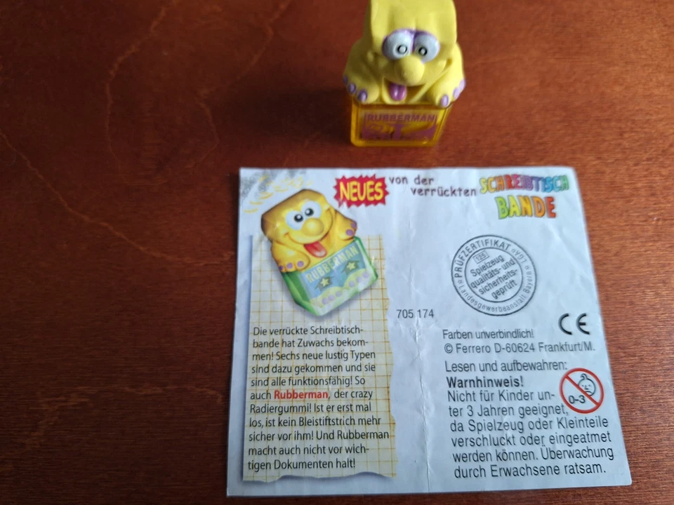 Ü-Ei Neues von der verrückten Schreibtischbande D 2003 Rubbermann 705 174 - Bild 1 von 1