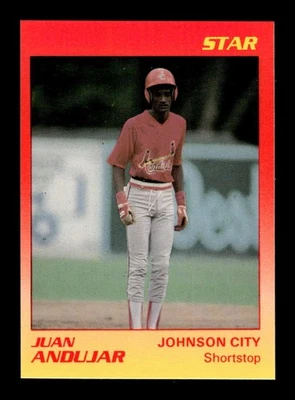1989 Star Johnson City Cardinals #2 Juan Andujar NM Near Mint BXCP08 - Image 1 of 2