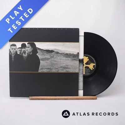 U2 The Joshua Tree Insert Reissue Gatefold LP Album Vinyl Record U26 - VG+/EX - Image 1 of 4