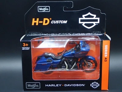 2022 22 CVO ROAD GLIDE HARLEY DAVIDSON MOTO MAISTO SERIE 43 1/18 MODELLO - Immagine 1 di 4