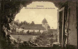 1915 carte postale de campagne cachet hôpital de campagne Bréménil carte postale de campagne pour Tannenberg - Photo 1/2