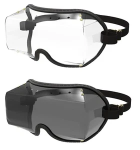 KROOPS VFR OTG  OVER THE GLASSES GOGGLES for Horse Riding / SkyDiving / Cycling - Picture 1 of 3