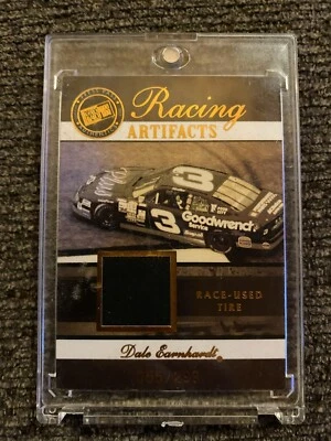 2007 Press Pass Legends Racing Artifacts Dale Earnhardt Sr. Race Used Tire - Image 1 of 4