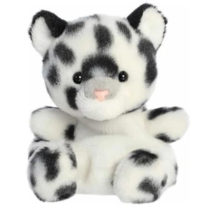 Aurora® Palm Pals™ Kaia Snow Leopard™ 5 Inch Stuffed Animal Toy #1-562 Zoo - Picture 1 of 5