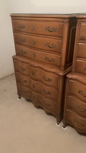 Pair of Vintage Dixon PowderMaker New Orlean's French Provincial Men's Dressers  - Picture 1 of 10