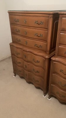 Pair of Vintage Dixon PowderMaker New Orlean's French Provincial Men's Dressers  - Image 1 of 4