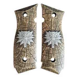 Wolf Medallion - CZC A01-LD, A01-SD Grips - Picture 1 of 3