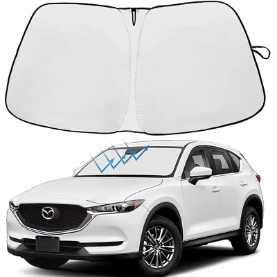 Parabrisas para Mazda CX5 2017-2024 parasol bloque térmico protector cubierta accesorios Foto 1 de 4