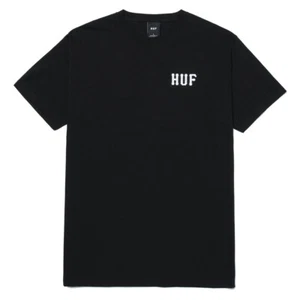 Camiseta HUF Essentials Classic H - negra - Imagen 1 de 4