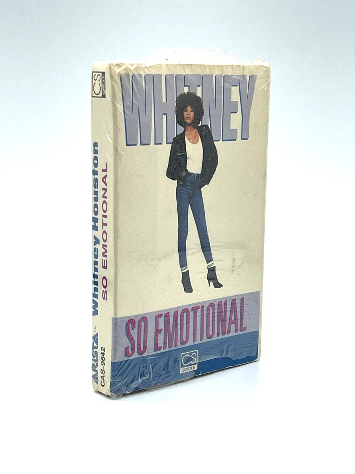 So Emotional [Single] by Whitney Houston (Cassette, 1987, Arista) - Image 1 of 1