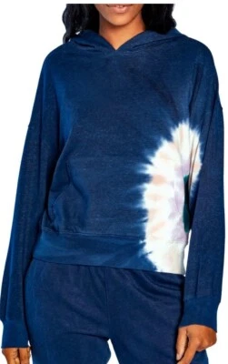 Wildfox Hadley Mujer Multicolor Manga Larga Tie-Dye Sudadera con Capucha Pequeña  Foto 1 de 4