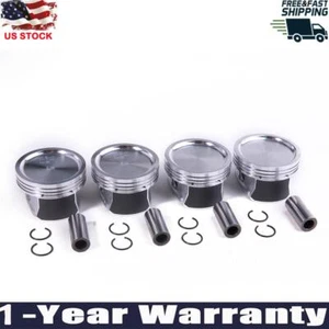 EA111 Engine Pistons & Rings Set STD 76.5mm For VW Jetta Golf AUDI 1.4 TSI - Picture 1 of 4