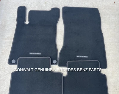 Mercedes Benz Genuine Velour Floor Mats A220 CLA250 CLA45 AMG OE 17768051008S17 — 第 1/4 张图片
