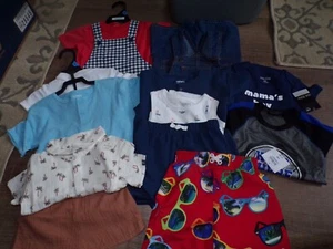 Boys Summer Clothes Size 24 Months Awesome Outfits, Tops & Shorts-New with Tags! - Picture 1 of 4