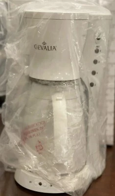 Gevalia 8-Cup Automatic Coffee Maker Model CM150 G39 White New Open Box - Image 1 of 4